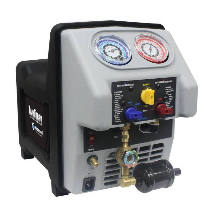 Sistem recupare refrigerant Twin Turbo Mastercool 