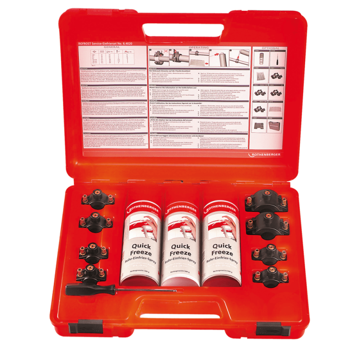 Sistem de înghețare Frosterhead f. ROFROST Handy 3/4" Rothenberger
