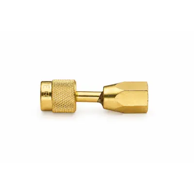 Adaptor pentru manometru TASCO TA221, cu racorduri de 1/4″ flare mamă × 1/8″ NPT mamă