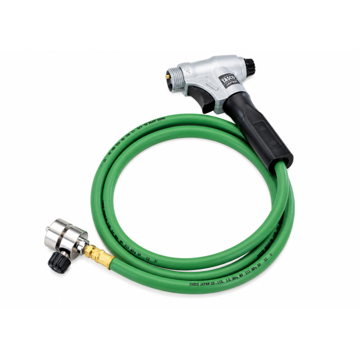 Mâner de arzător TASCO TA379MP-5H cu aprindere la trăgaci și furtun de 1,5 m, pentru gaz propilenă