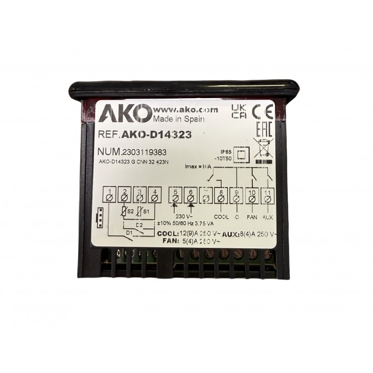 Controller AKO 3 Relee 1 Sonda +MODBUS RTU