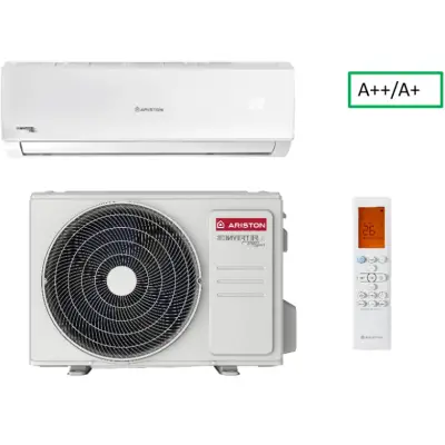 Aparat aer conditionat ARISTON SYROS NET 25 inverter 9000 BTU, Clasa A++, follow me, silent, autocuratare, WiFi integrat