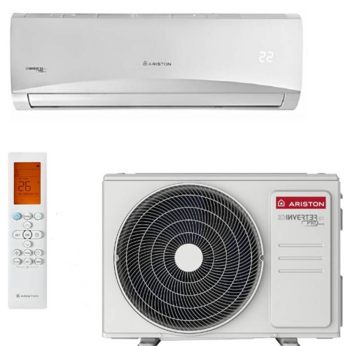 Aparat aer conditionat ARISTON PRIOS 25 inverter 9000 BTU, Clasa A++/A+, Ultra Silent