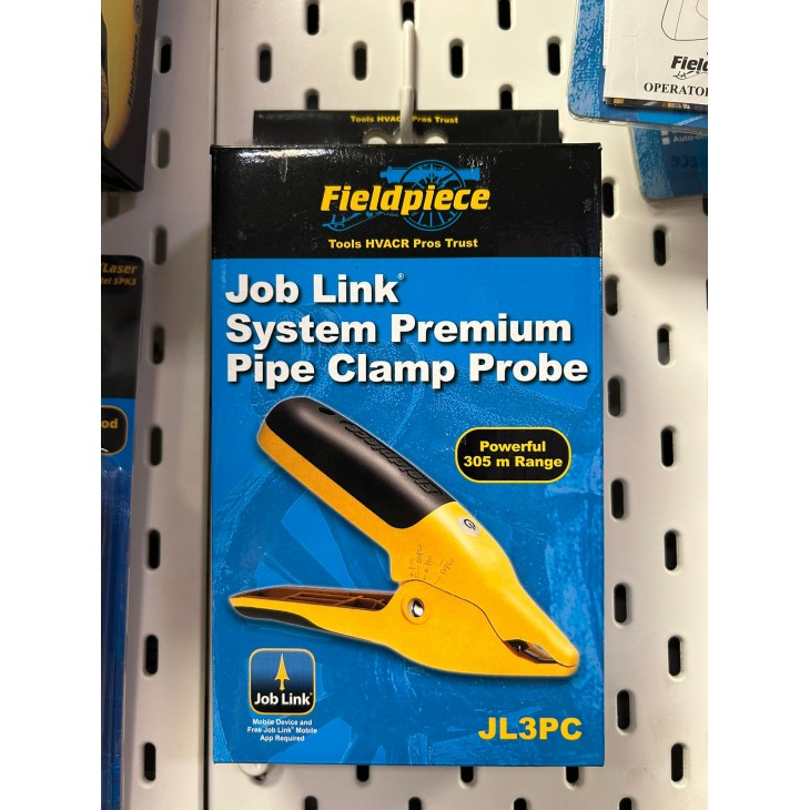 Fieldpiece JL3PC – Sondă de clemă pentru conducte Premium System Job Link