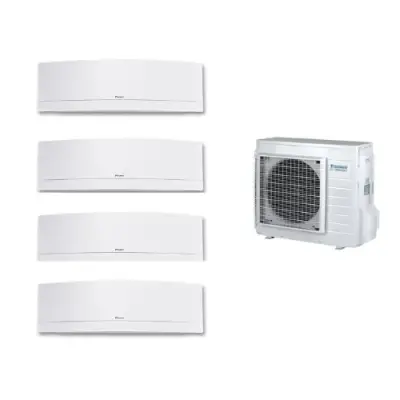 DAIKIN EMURA - SISTEM AER CONDITIONAT PENTRU 4 INCAPERI -  3x 9000 BTU + 1x12000 BTU