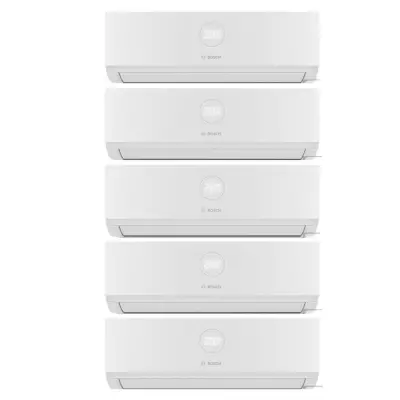 BOSCH - SISTEM AER CONDITIONAT PENTRU 5 INCAPERI - 42000 BTU  - 5 x 9000 BTU