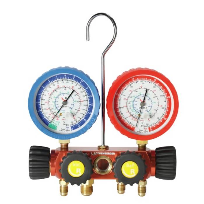 Rothenberger Ajutor pentru instalator, cu 4 căi, R22-R407C
