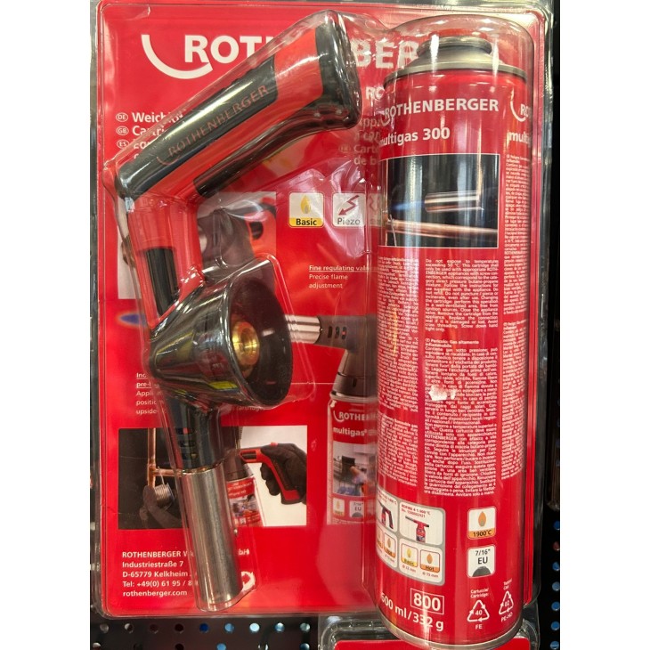 Rothenberger Arzator ergonomic Heavy Duty EU 7/16"