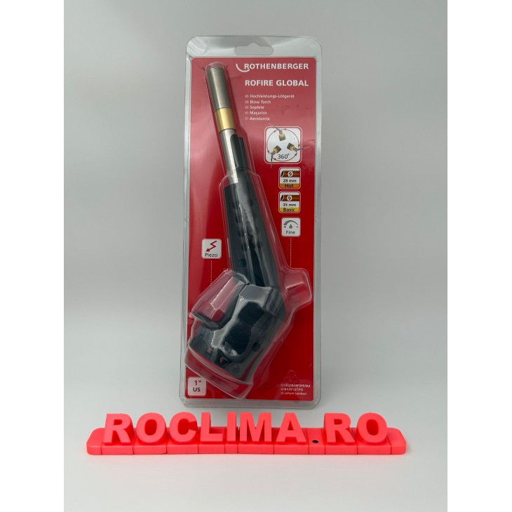 Rothenberger Arzator cu prindere conexiune US 1"