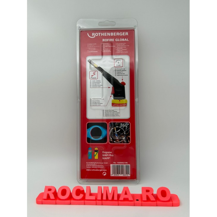 Rothenberger Arzator cu prindere conexiune US 1"