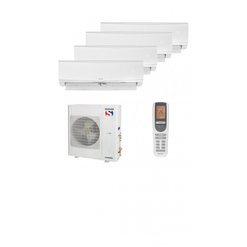 Aparat de aer conditionat SINCLAIR MULTI SPLIT MV-E42BI2UE + 2XSIH-09BIKUI+2XSIH-12BIKUI (KEYON)