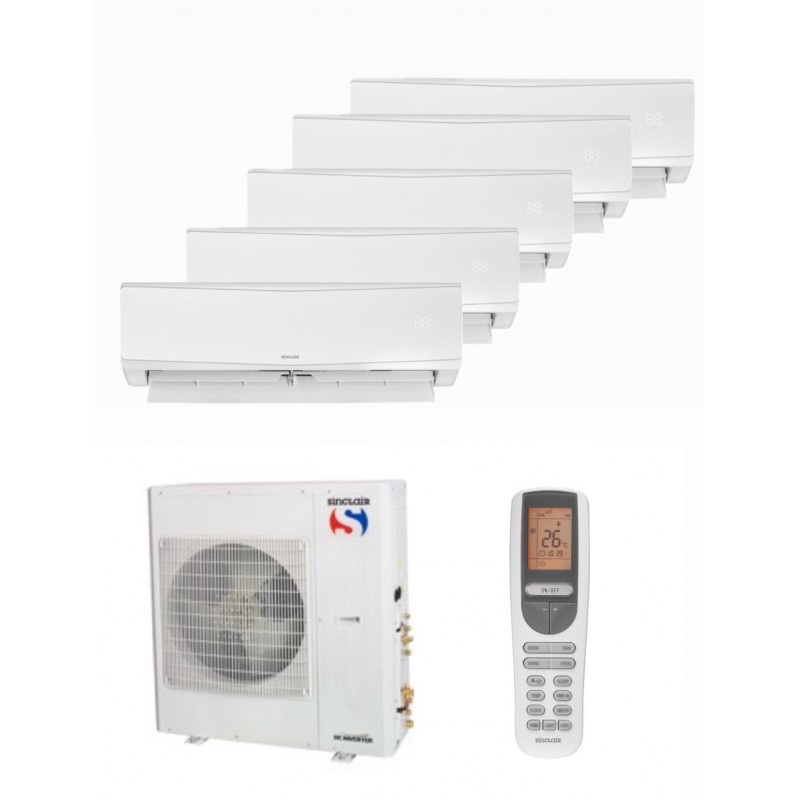 Aparat de aer conditionat SINCLAIR MULTI SPLIT MV-E36BI2UE + 3XSIH-09BIKUI+2xSIH-12BIKUI (KEYON)