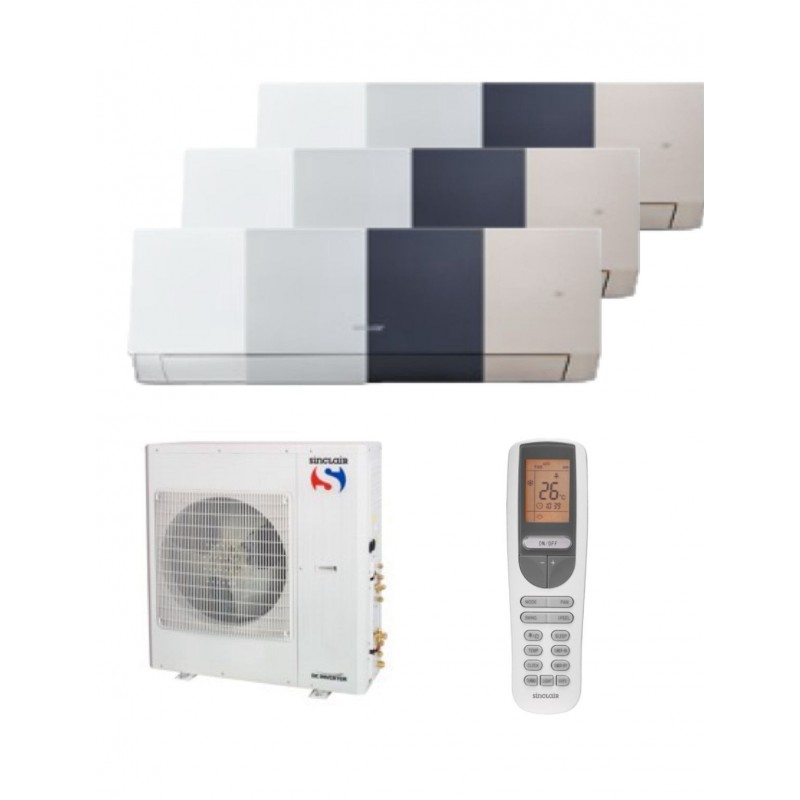 Aparat de aer conditionat SINCLAIR MULTI SPLIT MV-E24BI2UE + 3XSIH-12BIKUI (MARVIN)
