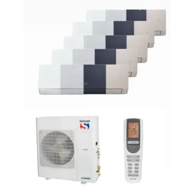 Aparat de aer conditionat SINCLAIR MULTI SPLIT MV-E36BI2UE + 5XSIH-09BIKUI  (MARVIN)