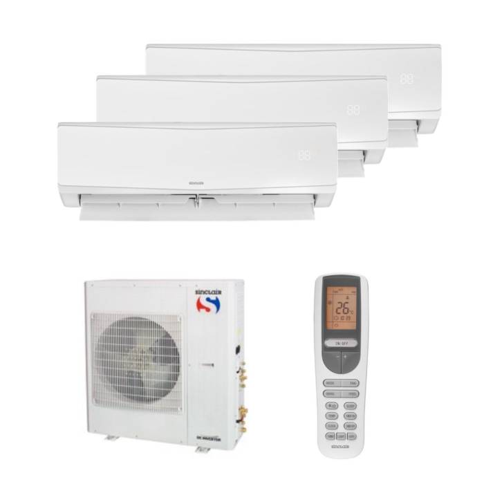 Aparat de aer conditionat SINCLAIR MULTI SPLIT MV-E21BI2UE + 3XSIH-09BIKUI (KEYON)