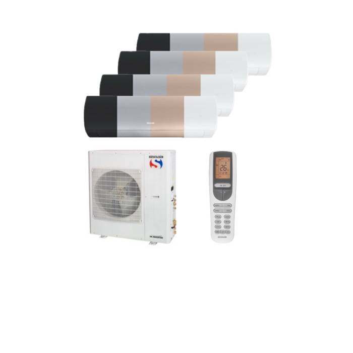 Aparat de aer conditionat SINCLAIR MULTI SPLIT MV-E28BI2UE + 3XSIH-09BIKUI+1xSIH-12BIKUI (TERREL)