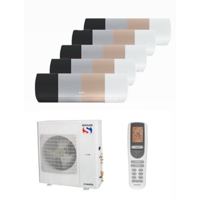 Aparat de aer conditionat SINCLAIR MULTI SPLIT MV-E36BI2UE + 5XSIH-12BIKUI (TERREL)