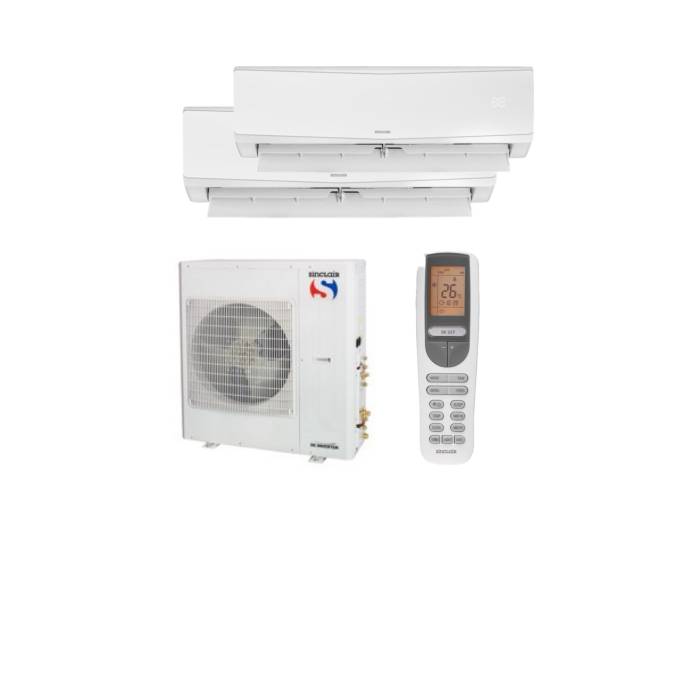 Aparat de aer conditionat SINCLAIR MULTI SPLIT MV-E21BI2UE + 2XSIH-12BIKUI (KEYON)