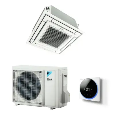 Aparat de aer conditionat tip caseta Daikin Bluevolution FFA35A-RZAG35B Inverter 12000 BTU - Include Madoka