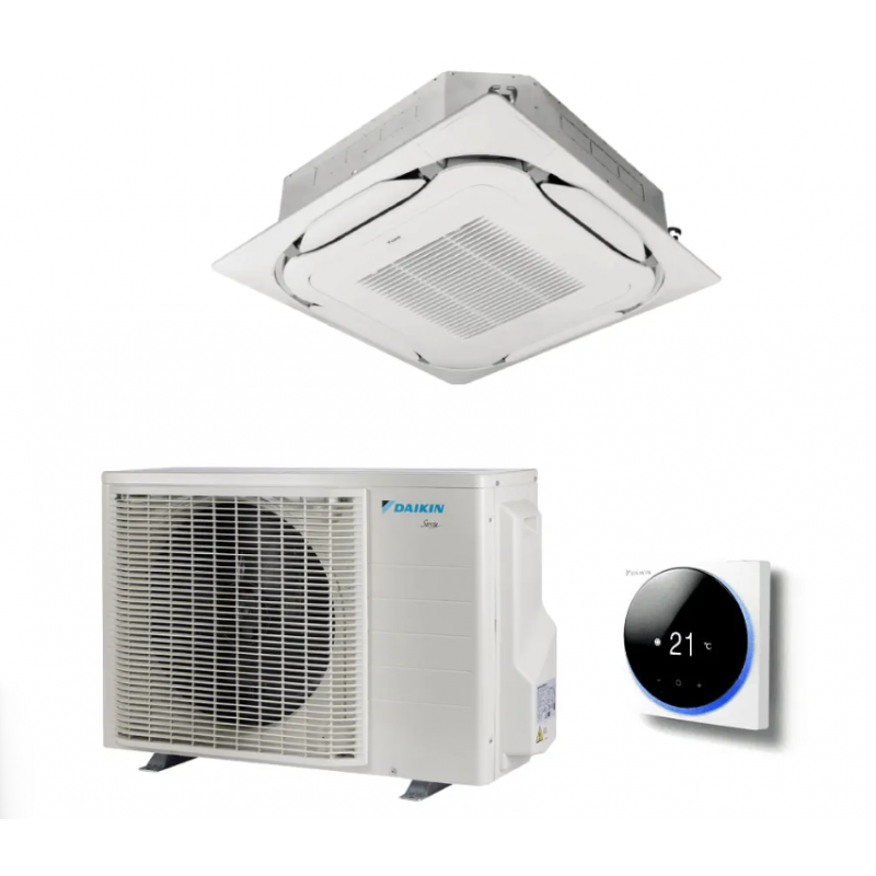 Aparat de aer conditionat tip caseta Daikin Bluevolution FCAG71B-ARXM71A Inverter 24000 BTU - Include Madoka