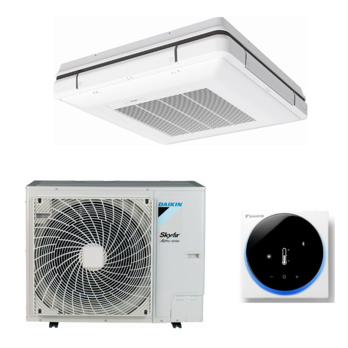 Aparat de aer conditionat tip caseta pentru tavan Daikin SkyAir Alpha FUA71A-RZAG71NV1, Inverter 24000 BTU - Include Madoka