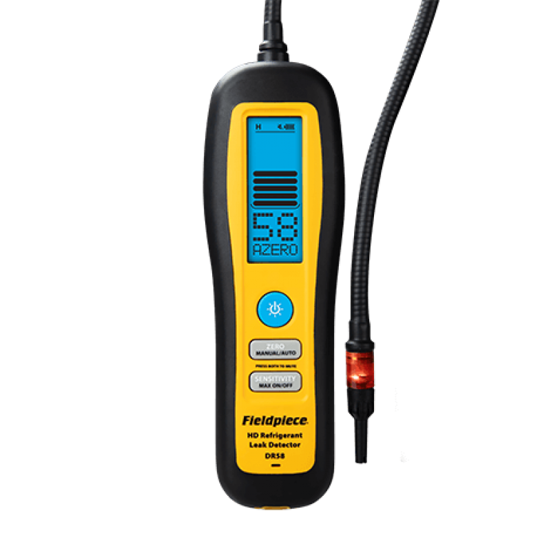 Fieldpiece DR58 – Detector de scurgeri de agent frigorific cu diodă încălzită