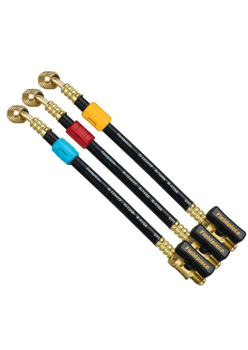 HR3XB – Set de extensie pentru furtun pentru supape cu bilă 1/4″ – Pachet de 3