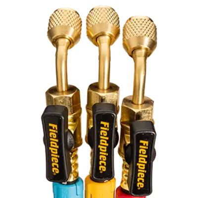 HR3B – Set de furtunuri cu robinete cu bilă de 1/4″ – Pachet de 3