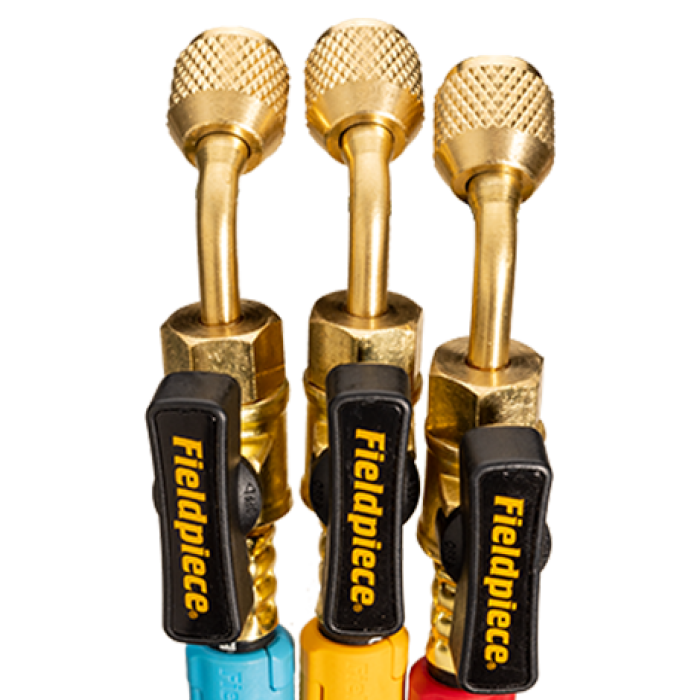 HR3B – Set de furtunuri cu robinete cu bilă de 1/4″ – Pachet de 3