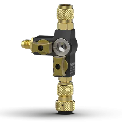 Fieldpiece VC2GE – Extractor ventile sub presiune de 1/4″ Supapă dublă cu vizor