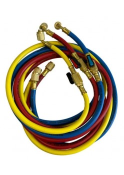 Set furtun 60'', robinet cu bilă 1/4'' x 1/4'', set de închidere