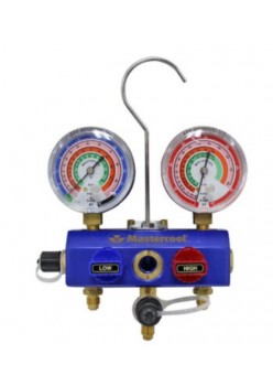 Mastercool R410A, R22, R404A COLECTOR DE ALUMINIU CU 2-3 CĂI NUMAI CU MANOMETRI DE 2 1/2″