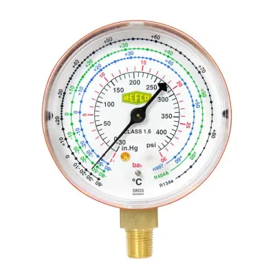 Manometru tip Bourdon Ø68mm M2-500-DS-R134a