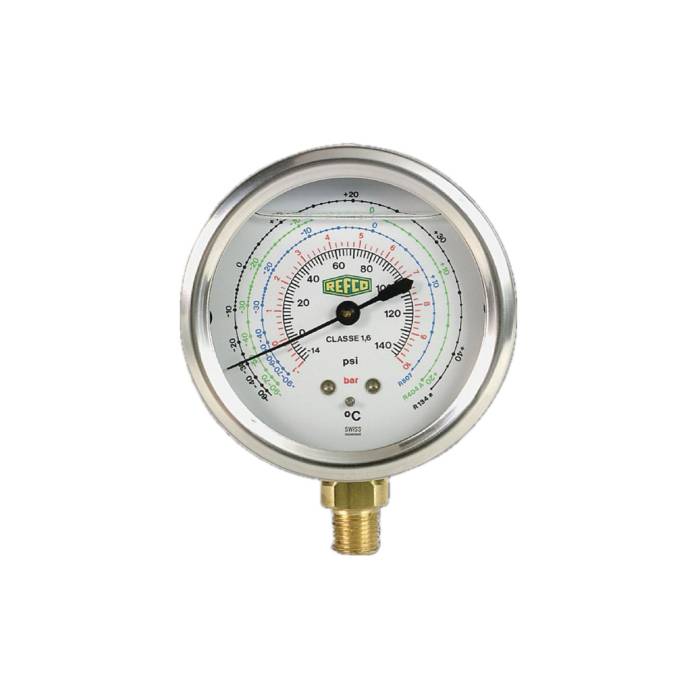 Manometru tip Bourdon Ø68mm MR-200-DS-R22