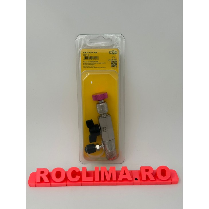 Refco Instrument de înlocuire a miezului supapei, 5/16”SAE