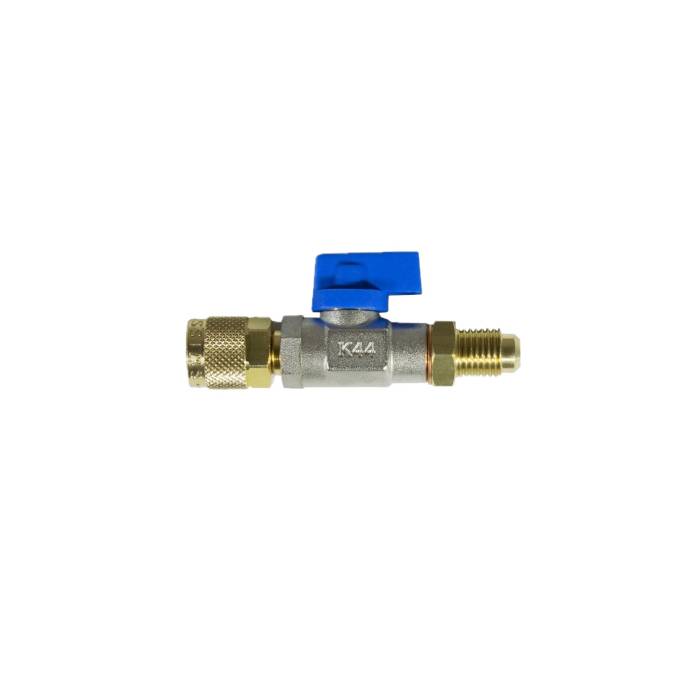 Supapă cu bilă 1/4" SAE X 1/4" SAE, albastru