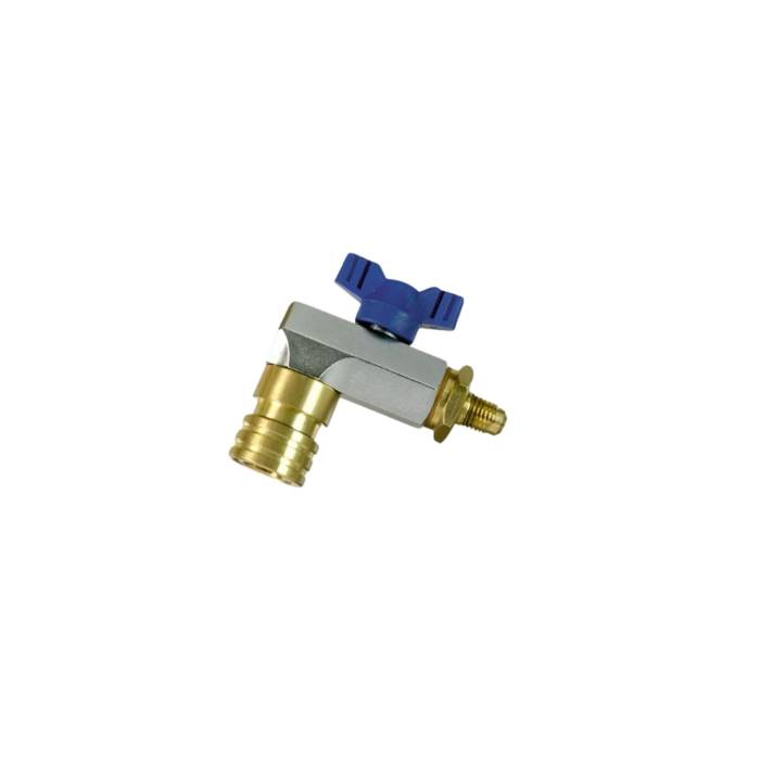 Supapă de serviciu 1/4" SAE, albastru