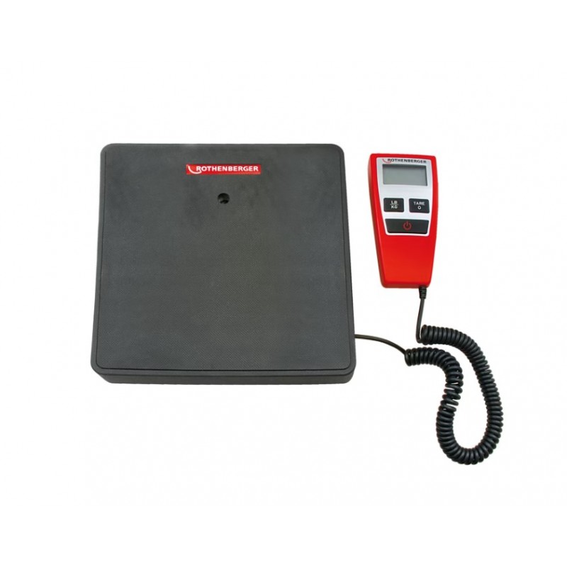 Rothenberger Cântar digital, până la 120 kg, alimentat cu baterii