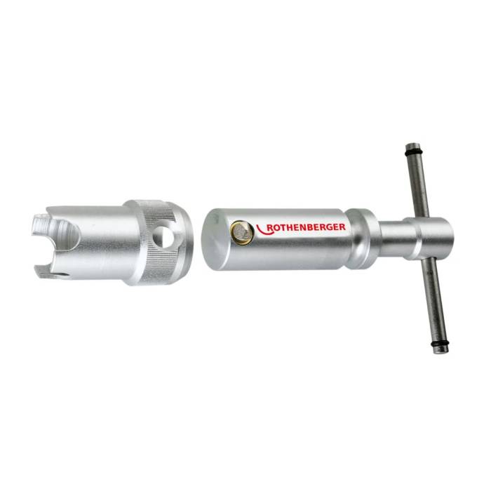 Rothenberger RO-QUICK Set de supape cu șurub cu adaptor