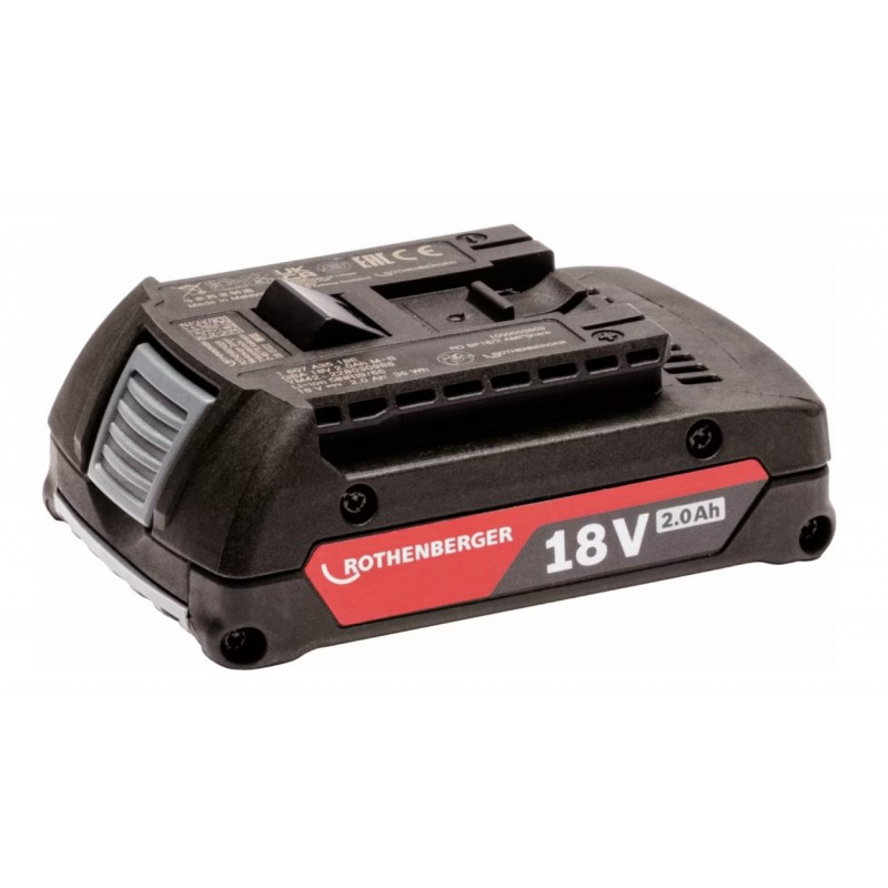 Rothenberger Baterie reîncărcabilă RO BP18/2, AMPS, EU, unitate de bază