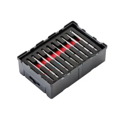 Set de 10 piese de 90 mm Colorbring-Bit 1/4", ROBOX