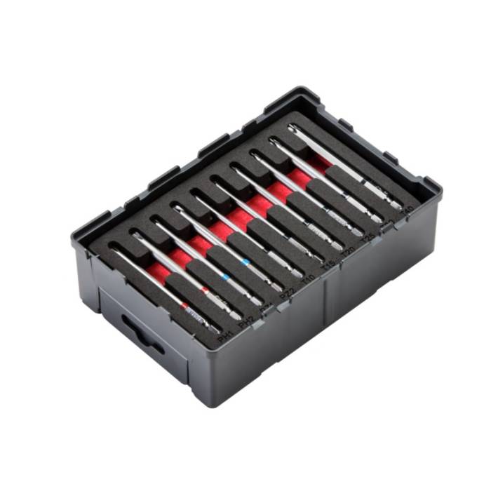 Set de 10 piese de 90 mm Colorbring-Bit 1/4", ROBOX