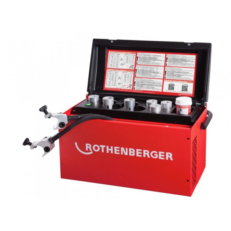Rothenberger ROFROST Turbo R290 Set de chei de 2" și Uni Step cu clichet