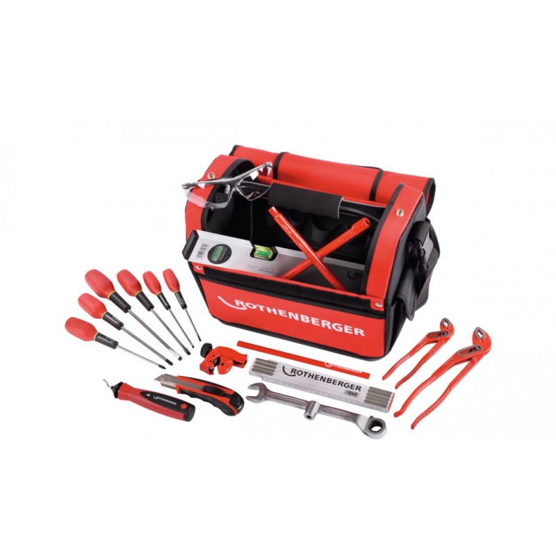 Rothenberger Geantă de scule, 18 piese