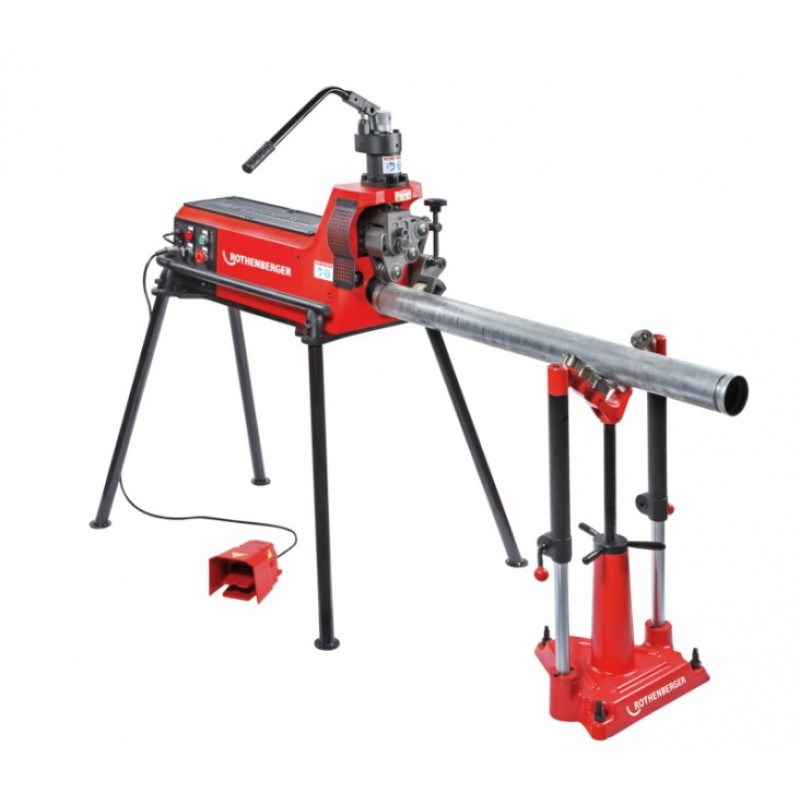Rothenberger Mașină electrohidraulică pentru roluirea în vederea obținerii de caneluri ROGROOVER 1-12", 230 volți, 50 Hz
