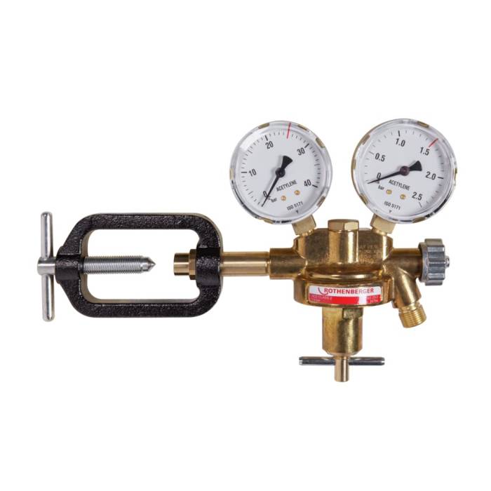 Rothenberger Reductor de presiune din acetilenă, DIN 477-1, G3/8"LH