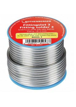 Rothenberger Fittings solder 3 3mm 250g