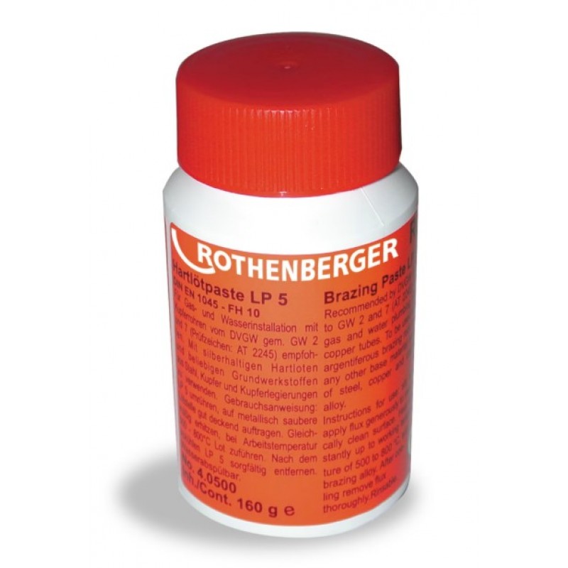 Rothenberger Pasta de brazare LP5, EN 1045-FH 10, 160 G