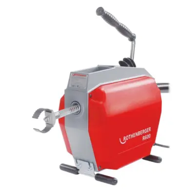 Rothenberger R600 Mașină de curățat țevi cu furtun