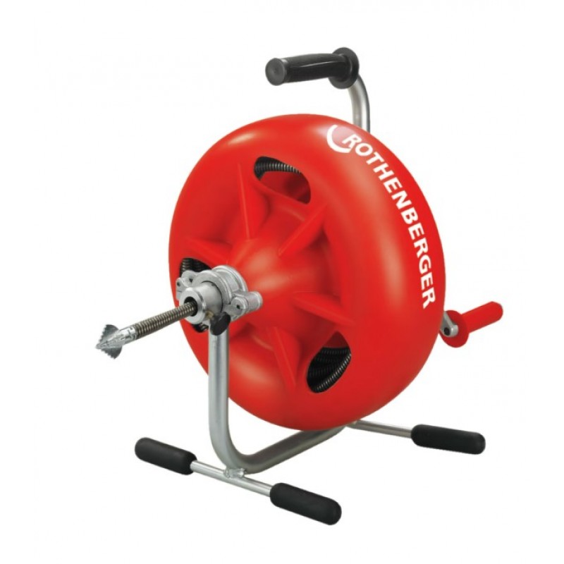 Rothenberger Curățător de țevi manual tip 3S cu spirală 13mm x 15m